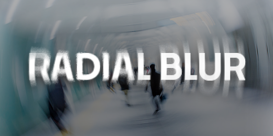 EX Radial blur